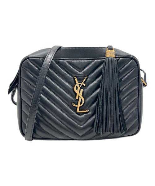 Saint Laurent Paris（サンローランパリ）Saint Laurent Paris (サンローランパリ) Lou Camera Shoulder Bag ルーカメラ レザー ショルダーバッグ 574494 ブラックの古着・服飾アイテム