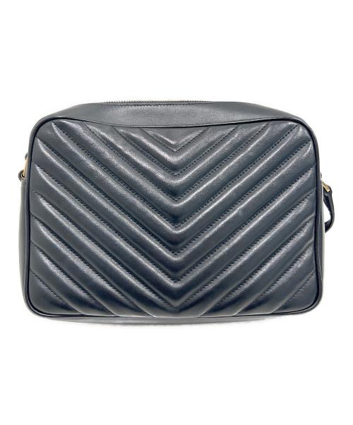 Saint Laurent Paris（サンローランパリ）Saint Laurent Paris (サンローランパリ) Lou Camera Shoulder Bag ルーカメラ レザー ショルダーバッグ 574494 ブラックの古着・服飾アイテム