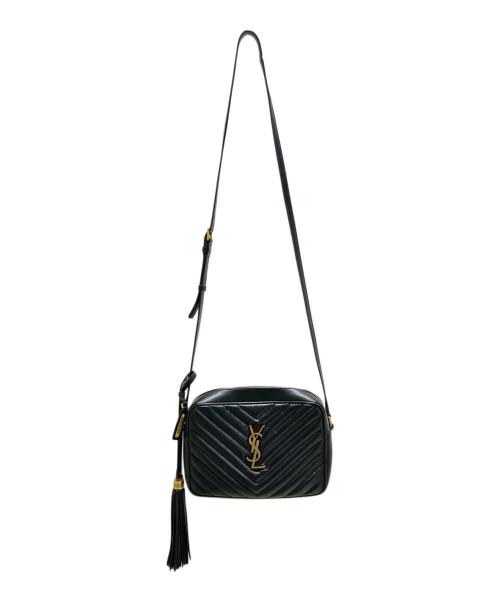 Saint Laurent Paris（サンローランパリ）Saint Laurent Paris (サンローランパリ) Lou Camera Shoulder Bag ルーカメラ レザー ショルダーバッグ 574494 ブラックの古着・服飾アイテム