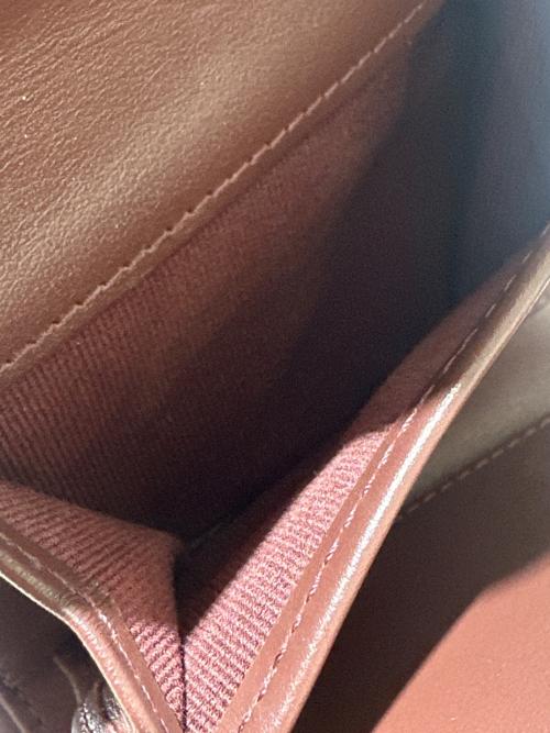 CHANEL（シャネル）CHANEL (シャネル) マトラッセスモールフラップウォレット/3つ折り財布 ブラックの古着・服飾アイテム