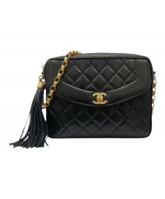 中古・古着通販】CHANEL (シャネル) ロゴチェーンショルダーバッグ