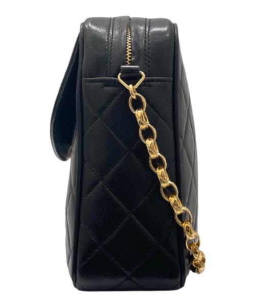 CHANEL（シャネル）CHANEL (シャネル) チェーンショルダーバッグ ブラック サイズ:23の古着・服飾アイテム