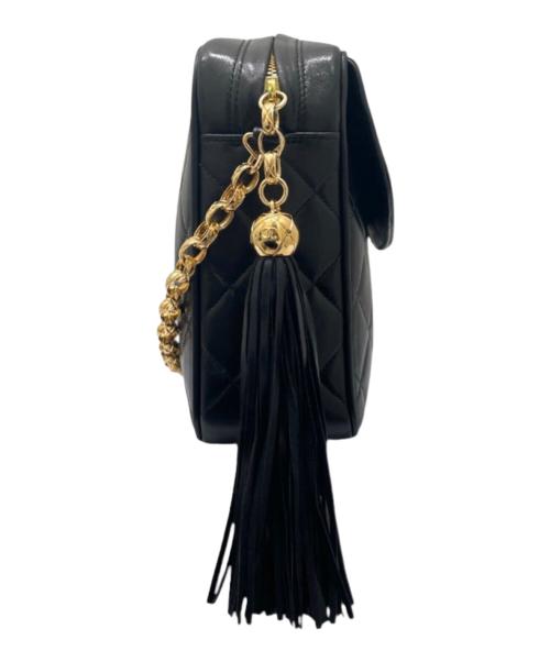 CHANEL（シャネル）CHANEL (シャネル) チェーンショルダーバッグ ブラック サイズ:23の古着・服飾アイテム