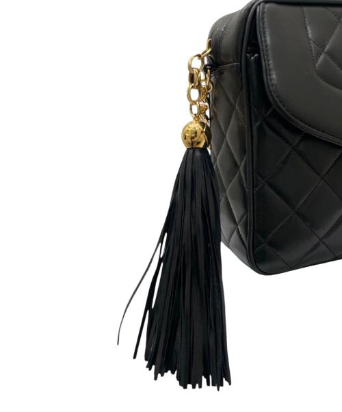 CHANEL（シャネル）CHANEL (シャネル) チェーンショルダーバッグ ブラック サイズ:23の古着・服飾アイテム