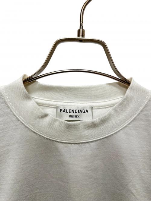 BALENCIAGA（バレンシアガ）BALENCIAGA (バレンシアガ) WFP World Food ProgrammeロゴTシャツ ホワイト サイズ:XSの古着・服飾アイテム