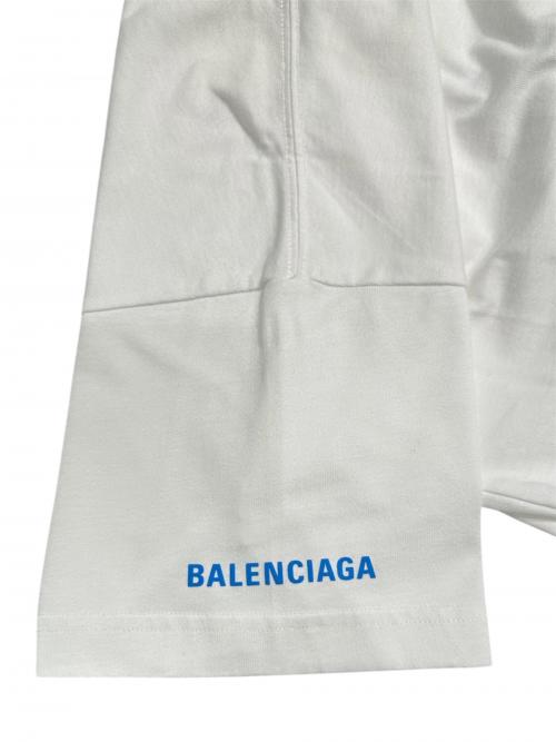 BALENCIAGA（バレンシアガ）BALENCIAGA (バレンシアガ) WFP World Food ProgrammeロゴTシャツ ホワイト サイズ:XSの古着・服飾アイテム