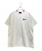 GUCCIグッチ）の古着「Embroidered Cotton Jersey T-Shirt/エンブロイダリー コットンジャージー Tシャツ/788093 XJGTO」｜ホワイト