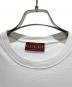 中古・古着 GUCCI (グッチ) Embroidered Cotton Jersey T-Shirt/エンブロイダリー コットンジャージー Tシャツ/788093 XJGTO ホワイト サイズ:XS：50000円