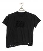 BALENCIAGAバレンシアガ）の古着「Logo Motif T-Shirt」｜ブラック