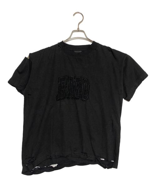 BALENCIAGA（バレンシアガ）BALENCIAGA (バレンシアガ) Logo Motif T-Shirt  ブラック サイズ:XSの古着・服飾アイテム