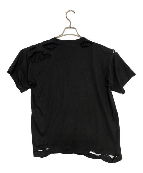BALENCIAGA（バレンシアガ）BALENCIAGA (バレンシアガ) Logo Motif T-Shirt  ブラック サイズ:XSの古着・服飾アイテム