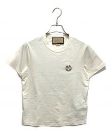 GUCCI（グッチ）の古着「インターロッキングTシャツ/コットンジャージT」｜ホワイト