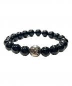 CHROME HEARTSクロムハーツ）の古着「BEAD20 10mm CH ONYX ビーズブレスレット」