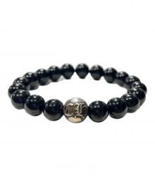 CHROME HEARTS（クロムハーツ）の古着「BEAD20 10mm CH ONYX ビーズブレスレット」