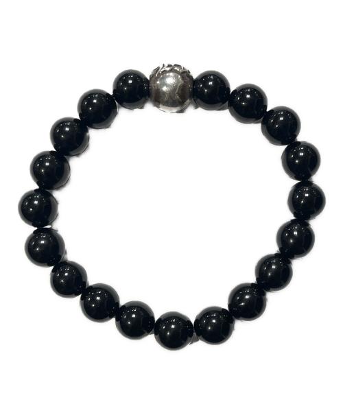 CHROME HEARTS（クロムハーツ）CHROME HEARTS (クロムハーツ) BEAD20 10mm CH ONYX ビーズブレスレット サイズ:10mmの古着・服飾アイテム