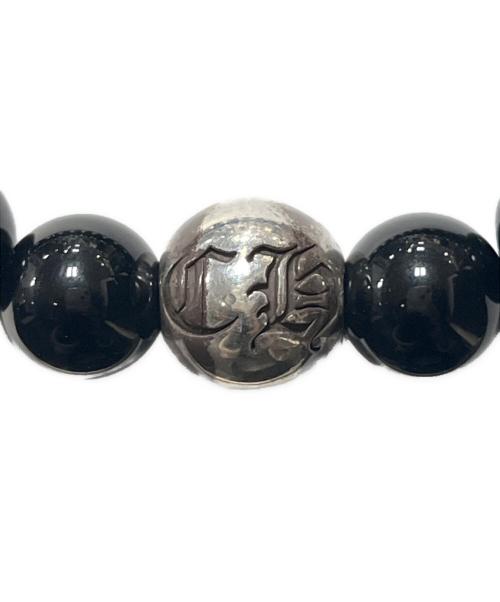 CHROME HEARTS（クロムハーツ）CHROME HEARTS (クロムハーツ) BEAD20 10mm CH ONYX ビーズブレスレット サイズ:10mmの古着・服飾アイテム