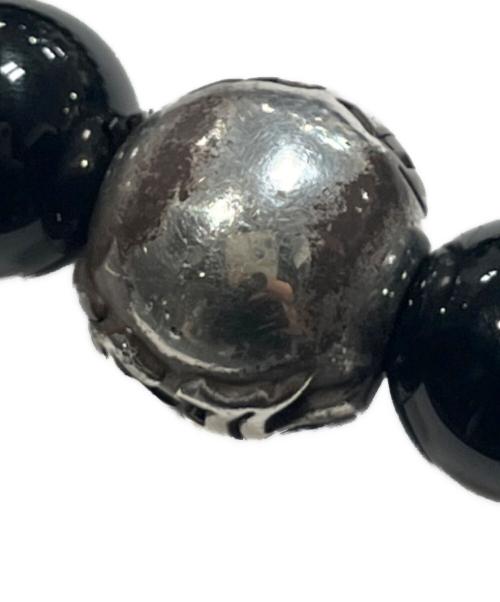CHROME HEARTS（クロムハーツ）CHROME HEARTS (クロムハーツ) BEAD20 10mm CH ONYX ビーズブレスレット サイズ:10mmの古着・服飾アイテム