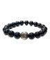 CHROME HEARTS（クロムハーツ）の古着「BEAD20 10mm CH ONYX ビーズブレスレット」