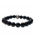 CHROME HEARTS (クロムハーツ) BEAD20 10mm CH ONYX ビーズブレスレット サイズ:10mm：220000円