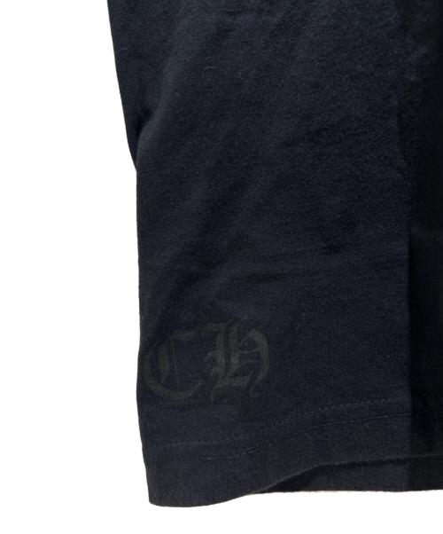 CHROME HEARTS（クロムハーツ）CHROME HEARTS (クロムハーツ) Horseshoe Pocket T-Shirt/ホースシューポケットTシャツ ブラック サイズ:LARGEの古着・服飾アイテム