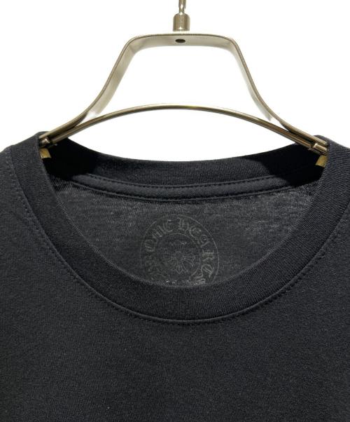 CHROME HEARTS（クロムハーツ）CHROME HEARTS (クロムハーツ) Horseshoe Pocket T-Shirt/ホースシューポケットTシャツ ブラック サイズ:LARGEの古着・服飾アイテム