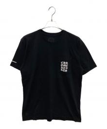 CHROME HEARTS（クロムハーツ）の古着「ポケットTシャツ/スクロールラベルロゴ/」｜ブラック