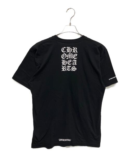 CHROME HEARTS（クロムハーツ）CHROME HEARTS (クロムハーツ) ポケットTシャツ/スクロールラベルロゴ/ ブラック サイズ:Lの古着・服飾アイテム