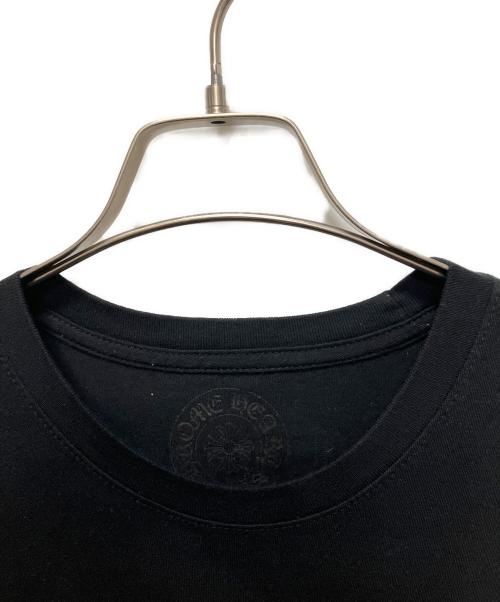CHROME HEARTS（クロムハーツ）CHROME HEARTS (クロムハーツ) ポケットTシャツ/スクロールラベルロゴ/ ブラック サイズ:Lの古着・服飾アイテム
