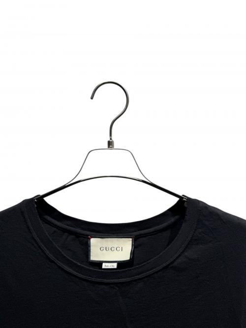 GUCCI（グッチ）GUCCI (グッチ) ヴィンテージロゴTシャツ ブラック サイズ:XSの古着・服飾アイテム