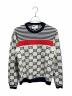 GUCCI（グッチ）の古着「GGボーダーニット」