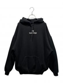BALENCIAGA（バレンシアガ）の古着「ロゴパーカー/578135 TJVE1」｜ブラック