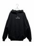 BALENCIAGA（バレンシアガ）の古着「ロゴパーカー/578135 TJVE1」｜ブラック