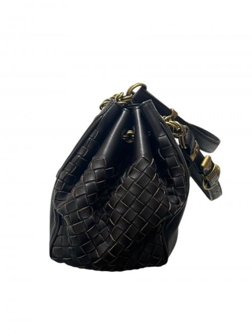 BOTTEGA VENETA（ボッテガベネタ）BOTTEGA VENETA (ボッテガベネタ) ショルダーバッグ/V7691 1301 ブラウン サイズ:-の古着・服飾アイテム