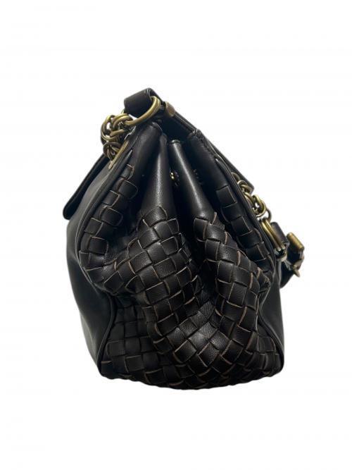 BOTTEGA VENETA（ボッテガベネタ）BOTTEGA VENETA (ボッテガベネタ) ショルダーバッグ/V7691 1301 ブラウン サイズ:-の古着・服飾アイテム
