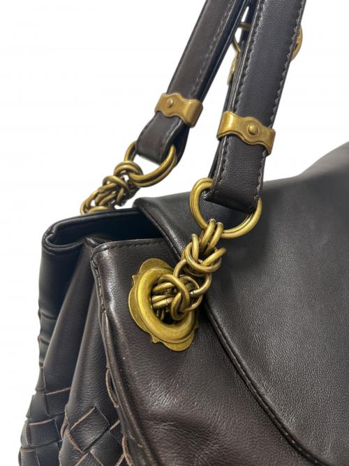 BOTTEGA VENETA（ボッテガベネタ）BOTTEGA VENETA (ボッテガベネタ) ショルダーバッグ/V7691 1301 ブラウン サイズ:-の古着・服飾アイテム