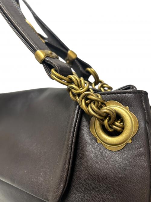 BOTTEGA VENETA（ボッテガベネタ）BOTTEGA VENETA (ボッテガベネタ) ショルダーバッグ/V7691 1301 ブラウン サイズ:-の古着・服飾アイテム