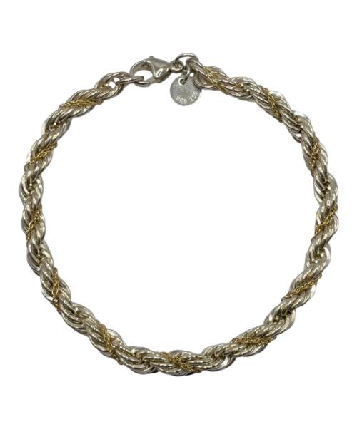 TIFFANY & Co.（ティファニー）TIFFANY & Co. (ティファニー) ツイストチェーンブレスレット サイズ:16.5cmの古着・服飾アイテム