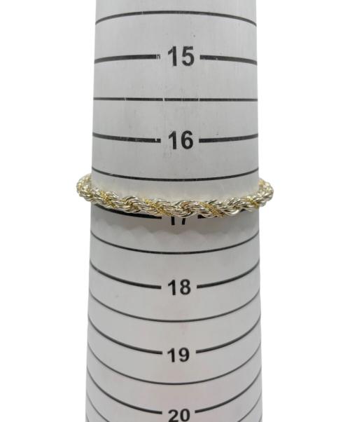 TIFFANY & Co.（ティファニー）TIFFANY & Co. (ティファニー) ツイストチェーンブレスレット サイズ:16.5cmの古着・服飾アイテム