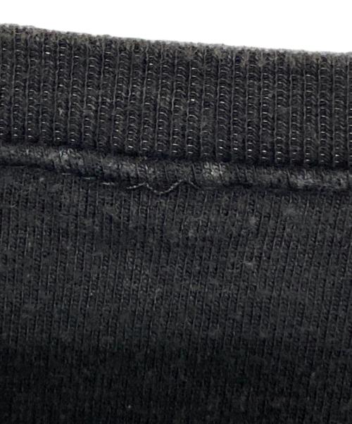 CHROME HEARTS（クロムハーツ）CHROME HEARTS (クロムハーツ) Neck Logo Crewneck Sweatshirt ブラック サイズ:XLの古着・服飾アイテム