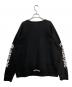 CHROME HEARTS (クロムハーツ) Neck Logo Crewneck Sweatshirt ブラック サイズ:XL：140000円
