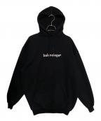 BALENCIAGAバレンシアガ）の古着「ロゴパーカー」｜ブラック