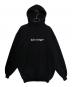 BALENCIAGA（バレンシアガ）の古着「ロゴパーカー」｜ブラック