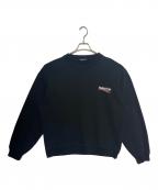BALENCIAGAバレンシアガ）の古着「キャンペーンロゴスウェット」｜ブラック