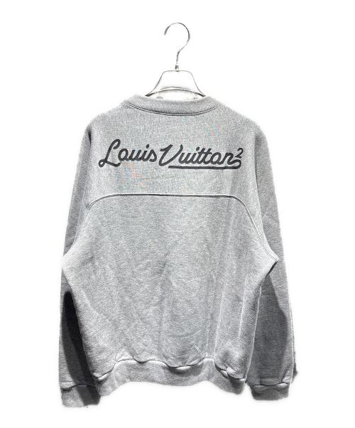 LOUIS VUITTON（ルイ ヴィトン）LOUIS VUITTON (ルイ ヴィトン) ロゴスウェット/RM221M UYR HMY02W グレー サイズ:Mの古着・服飾アイテム
