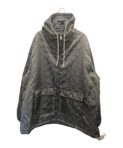 GUCCI（グッチ）GUCCI (グッチ) OFF THE GRID HOODED JACKET グレー サイズ:52の古着・服飾アイテム