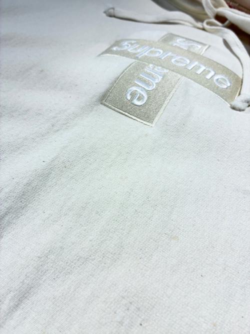 SUPREME（シュプリーム）SUPREME (シュプリーム) Box Logo Hooded Sweatshirt ベージュ サイズ:Lの古着・服飾アイテム