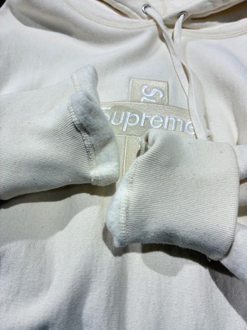 SUPREME（シュプリーム）SUPREME (シュプリーム) Box Logo Hooded Sweatshirt ベージュ サイズ:Lの古着・服飾アイテム
