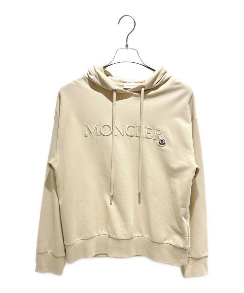 MONCLER（モンクレール）MONCLER (モンクレール) Pullover Hoodie/プルオーバーパーカー/J20938G00019 ベージュ サイズ:XSの古着・服飾アイテム