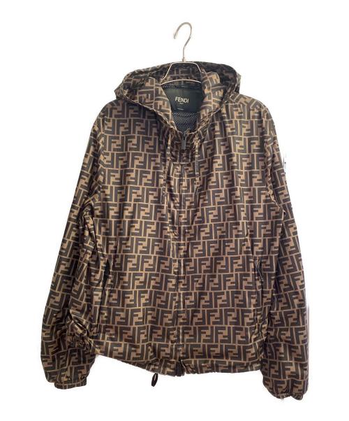 FENDI（フェンディ）FENDI (フェンディ) ズッカジャケット ベージュ サイズ:46の古着・服飾アイテム