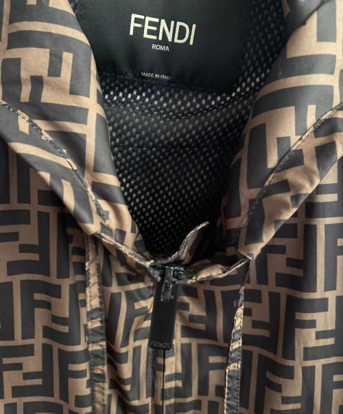 FENDI（フェンディ）FENDI (フェンディ) ズッカジャケット ベージュ サイズ:46の古着・服飾アイテム